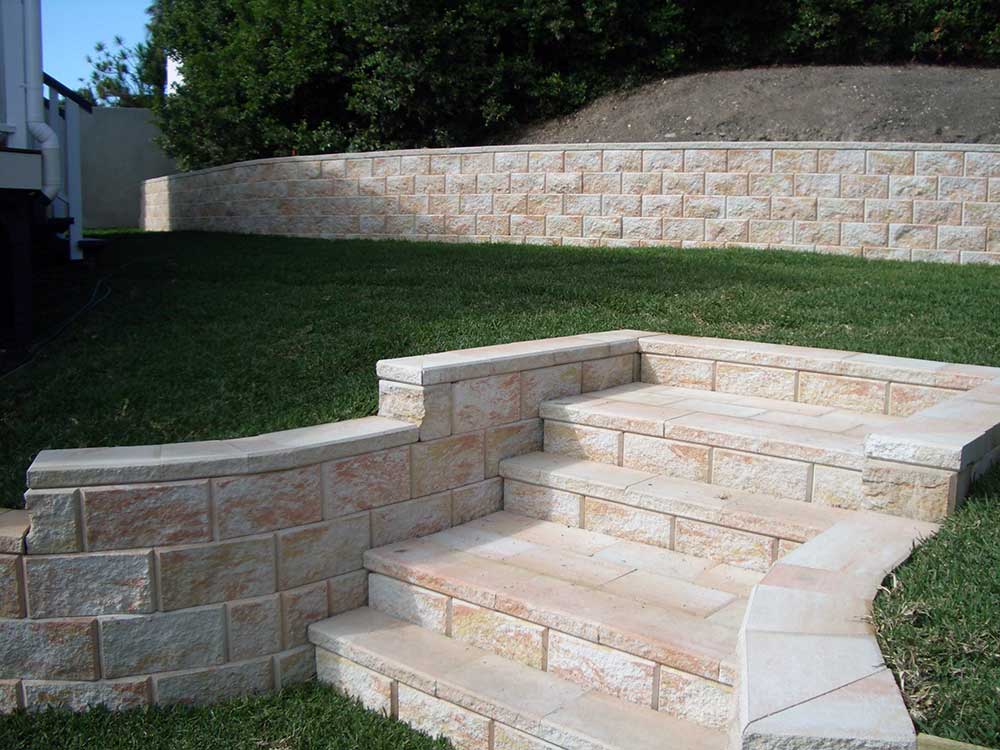 Wall-and-stairs